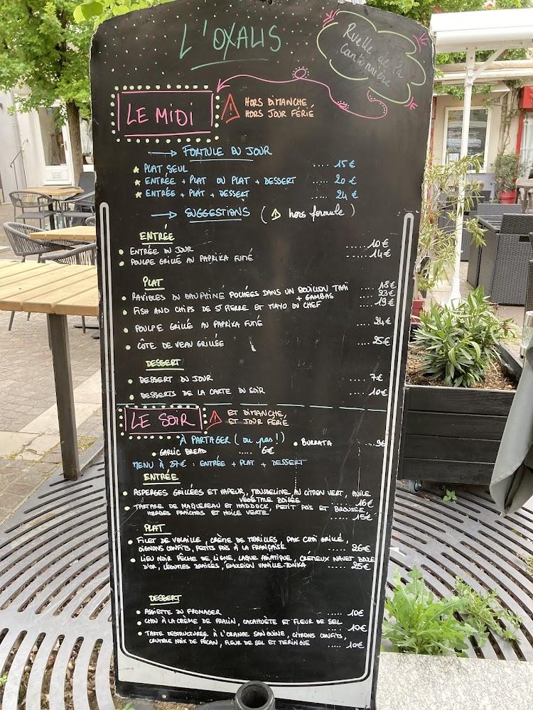 L'Oxalis - Menu Image 1